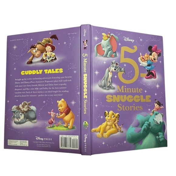 Disney 5 Minute Snuggle Stories Children's Picture Reading Book - Picture 3 of 5
